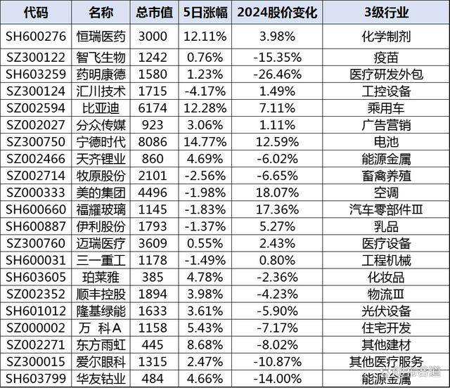 揭秘A50股票成分股，中國(guó)股市的重要支柱企業(yè)有哪些？